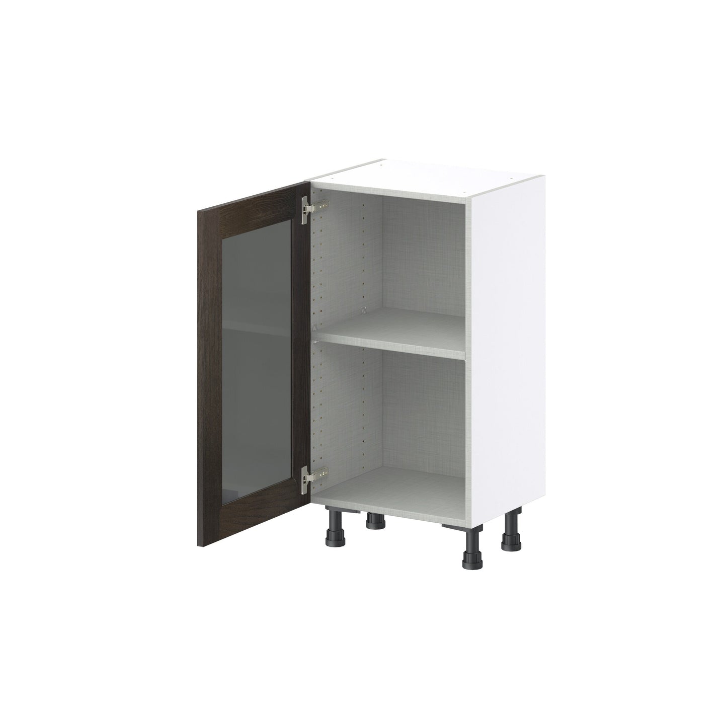 Hugo&Borg Montclaire 18-in W x 34.5-in H x 16-in D Wood Base Fully Assembled Cabinet (Recessed Panel Shaker Door Style)