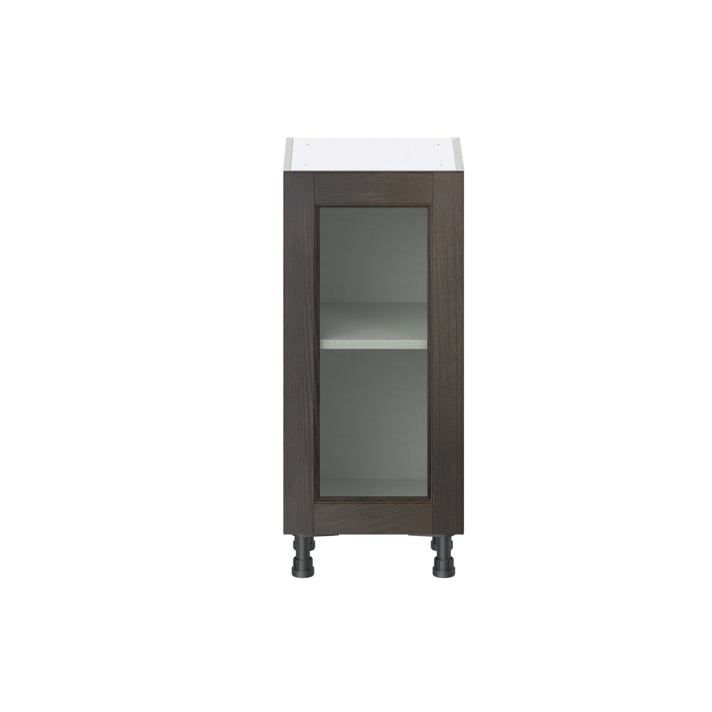 Hugo&Borg Montclaire 15-in W x 34.5-in H x 16-in D Wood Base Fully Assembled Cabinet (Recessed Panel Shaker Door Style)