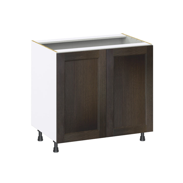 Hugo&Borg Montclaire 36-in W x 34.5-in H x 24-in D Wood Sink Base Fully Assembled Cabinet (Recessed Panel Shaker Style)