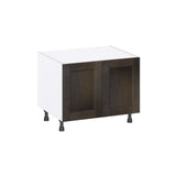 Hugo&Borg Montclaire 30-in W x 24.5-in H x 24-in D Wood Sink Base Fully Assembled Cabinet (Recessed Panel Shaker Style)