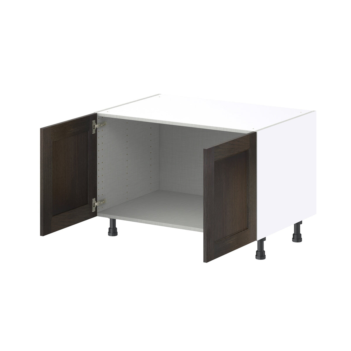 Hugo&Borg Montclaire 36-in W x 24.5-in H x 24-in D Wood Sink Base Fully Assembled Cabinet (Recessed Panel Shaker Style)