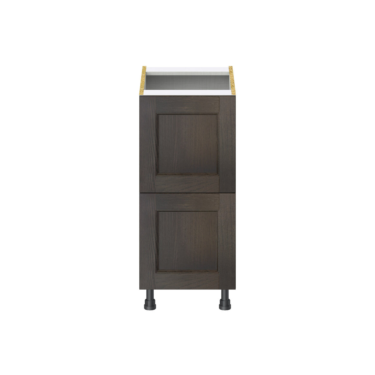 Hugo&Borg Montclaire 15-in W x 34.5-in H x 24-in D Wood 2-Drawer Base Fully Assembled Cabinet (Recessed Panel Style)