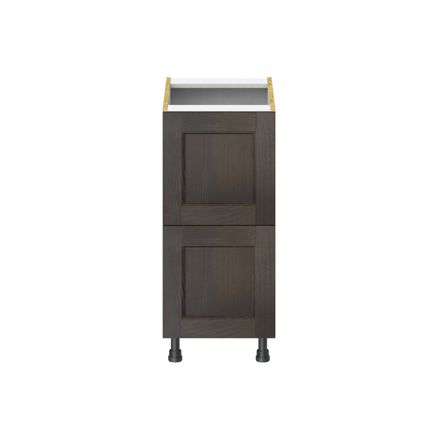 Hugo&Borg Montclaire 15-in W x 34.5-in H x 24-in D Wood 2-Drawer Base Fully Assembled Cabinet (Recessed Panel Style)