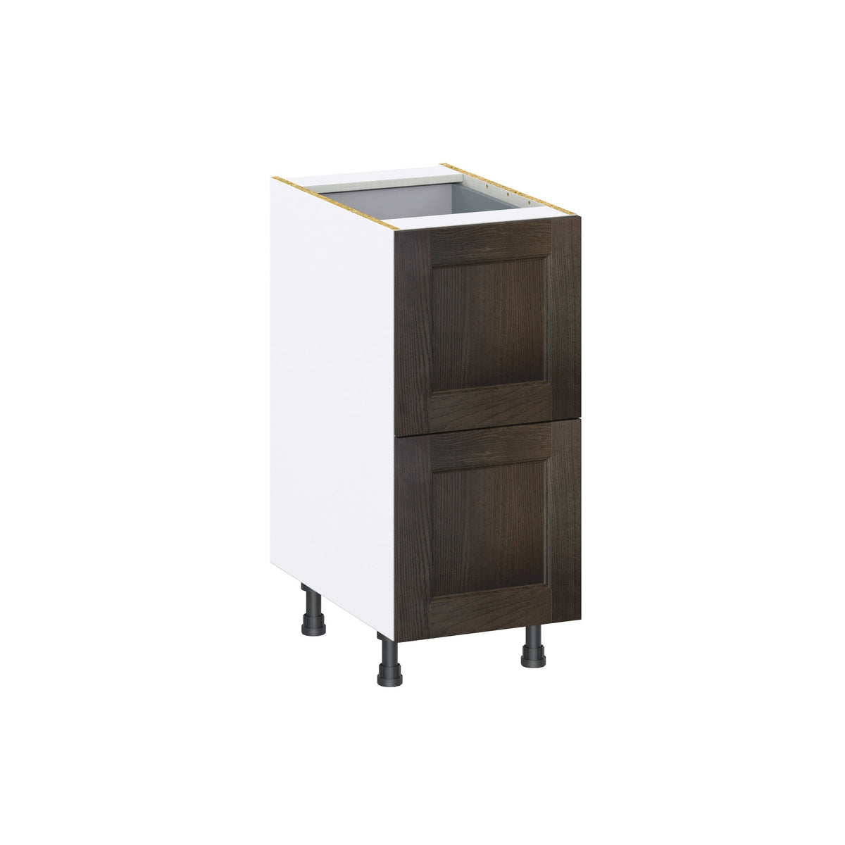 Hugo&Borg Montclaire 15-in W x 34.5-in H x 24-in D Wood 3-Drawer Base Fully Assembled Cabinet (Recessed Panel Style)