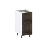 Hugo&Borg Montclaire 15-in W x 34.5-in H x 24-in D Wood 3-Drawer Base Fully Assembled Cabinet (Recessed Panel Style)