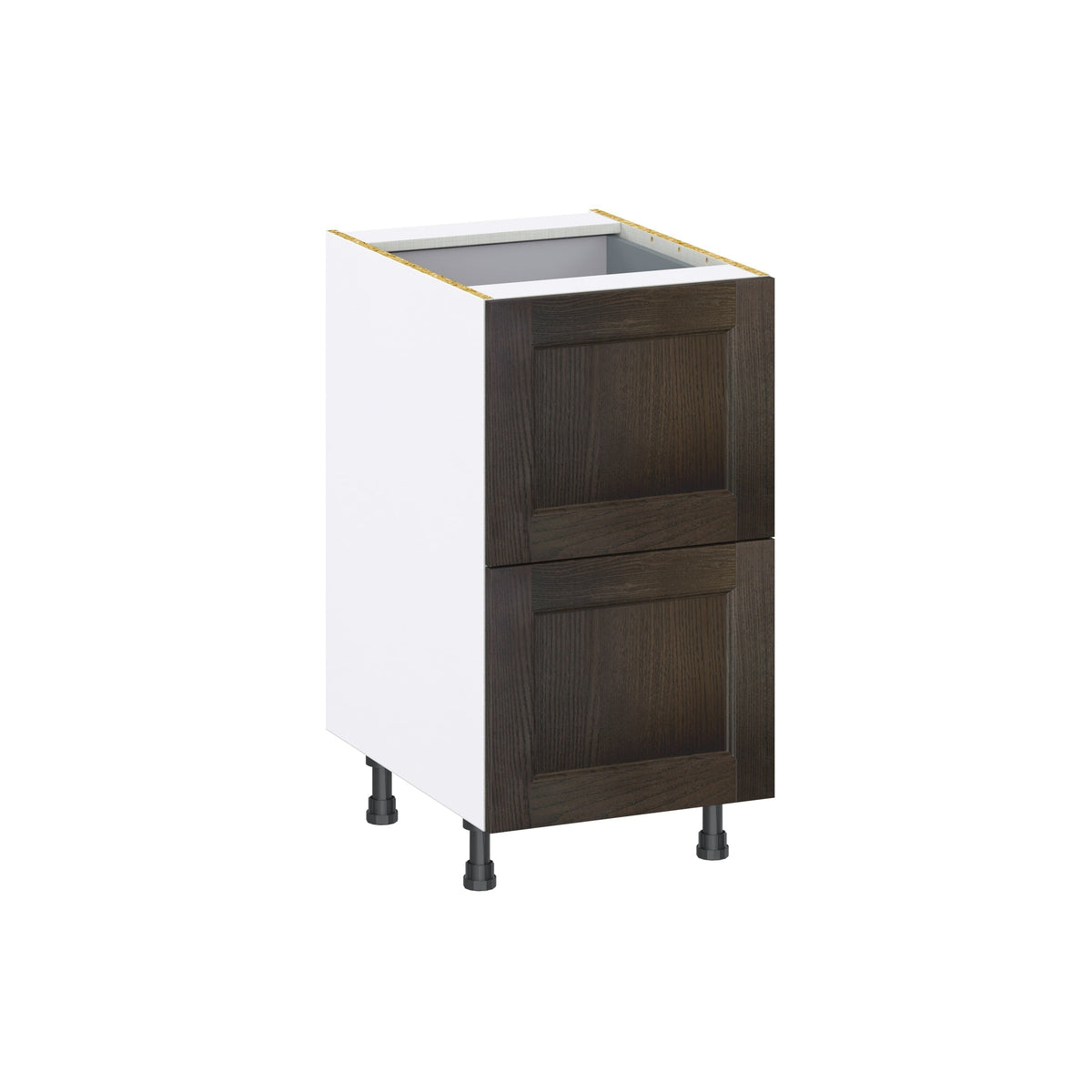 Hugo&Borg Montclaire 18-in W x 34.5-in H x 24-in D Wood 3-Drawer Base Fully Assembled Cabinet (Recessed Panel Style)