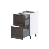 Hugo&Borg Montclaire 18-in W x 34.5-in H x 24-in D Wood 3-Drawer Base Fully Assembled Cabinet (Recessed Panel Style)
