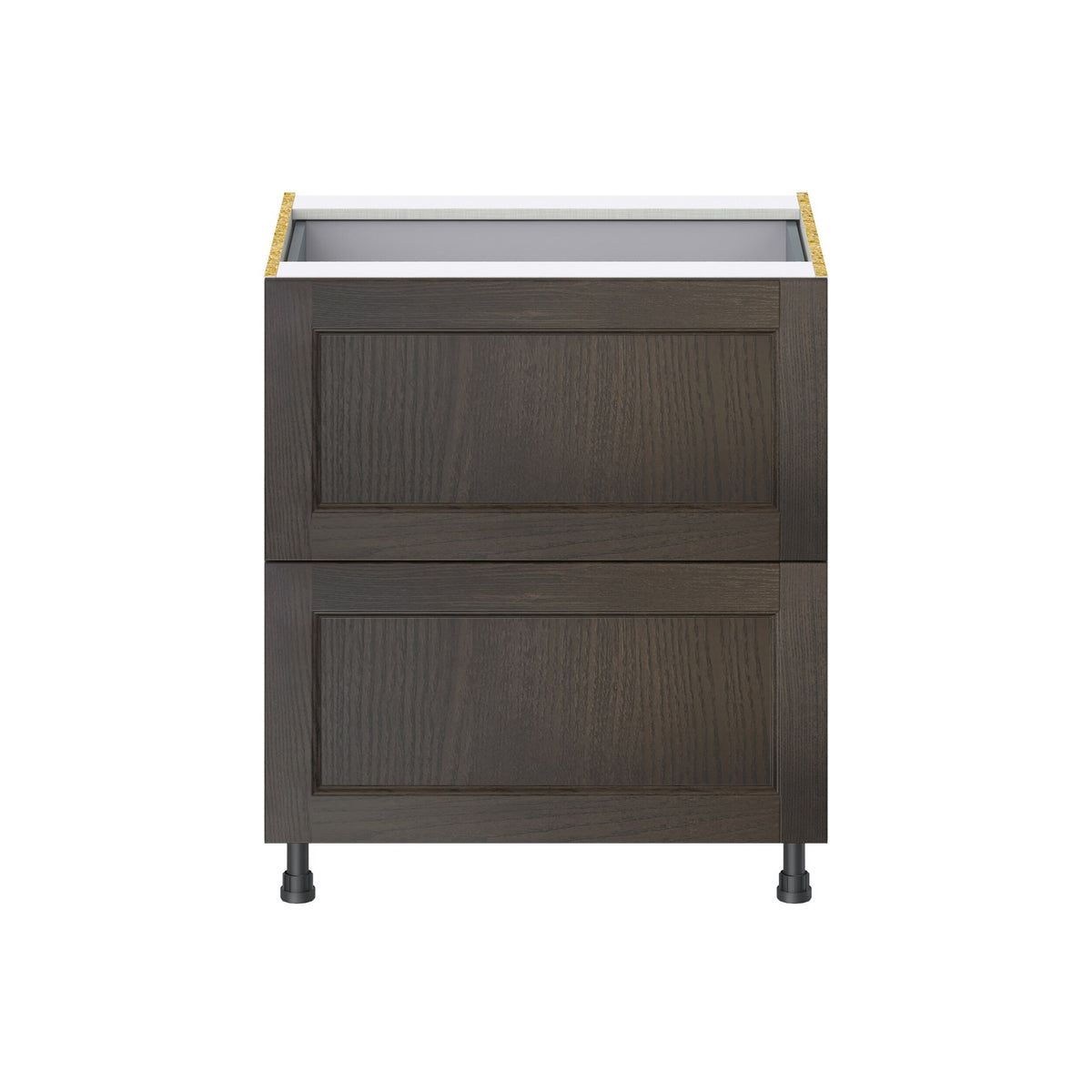 Hugo&Borg Montclaire 30-in W x 34.5-in H x 24-in D Wood 3-Drawer Base Fully Assembled Cabinet (Recessed Panel Style)