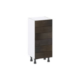 Hugo&Borg Montclaire 15-in W x 34.5-in H x 14-in D Wood 6-Drawer Base Fully Assembled Cabinet (Recessed Panel Style)