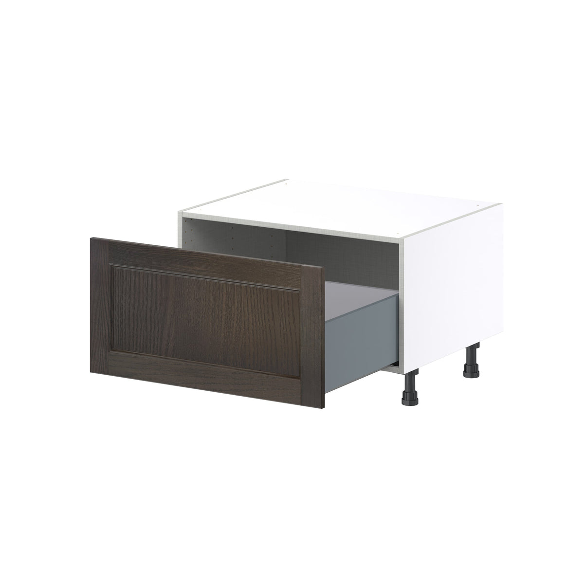 Hugo&Borg Montclaire 30-in W x 19.5-in H x 24-in D Wood 1-Drawer Base Fully Assembled Cabinet (Recessed Panel Style)