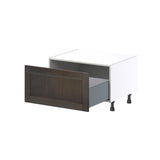 Hugo&Borg Montclaire 30-in W x 19.5-in H x 24-in D Wood 1-Drawer Base Fully Assembled Cabinet (Recessed Panel Style)
