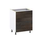 Hugo&Borg Montclaire 27-in W x 34.5-in H x 24-in D Wood 6-Drawer Base Fully Assembled Cabinet (Recessed Panel Style)