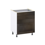 Hugo&Borg Montclaire 27-in W x 34.5-in H x 24-in D Wood 4-Drawer Base Fully Assembled Cabinet (Recessed Panel Style)