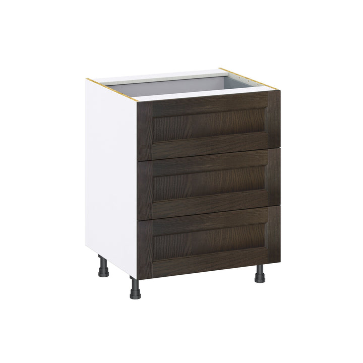 Hugo&Borg Montclaire 27-in W x 34.5-in H x 24-in D Wood 4-Drawer Base Fully Assembled Cabinet (Recessed Panel Style)