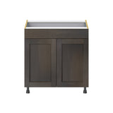 Hugo&Borg Montclaire 33-in W x 34.5-in H x 24-in D Wood 1-Drawer Base Fully Assembled Cabinet (Recessed Panel Shaker Style)