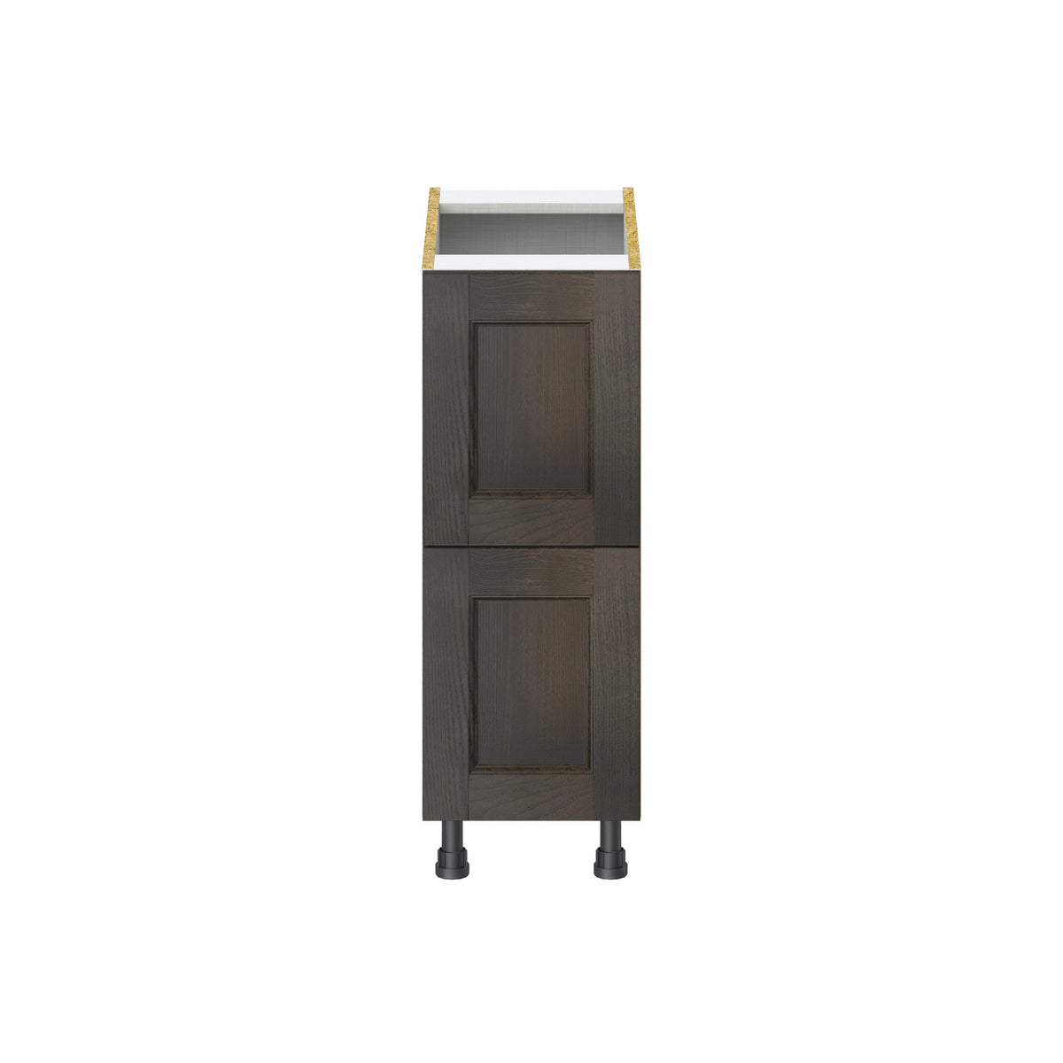 Hugo&Borg Montclaire 12-in W x 34.5-in H x 24-in D Wood 2-Drawer Base Fully Assembled Cabinet (Recessed Panel Style)