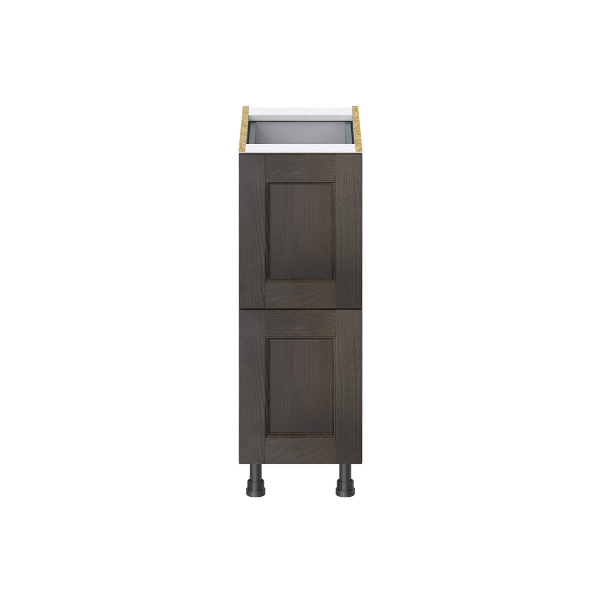 Hugo&Borg Montclaire 12-in W x 34.5-in H x 24-in D Wood 3-Drawer Base Fully Assembled Cabinet (Recessed Panel Style)