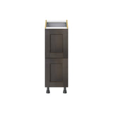 Hugo&Borg Montclaire 12-in W x 34.5-in H x 24-in D Wood 3-Drawer Base Fully Assembled Cabinet (Recessed Panel Style)