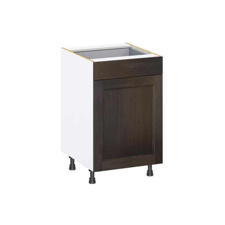 Hugo&Borg Montclaire 21-in W x 34.5-in H x 24-in D Wood 1-Drawer Base Fully Assembled Cabinet (Recessed Panel Shaker Style)
