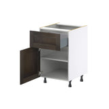 Hugo&Borg Montclaire 21-in W x 34.5-in H x 25-in D Wood 1-Drawer Base Fully Assembled Cabinet (Recessed Panel Shaker Style)