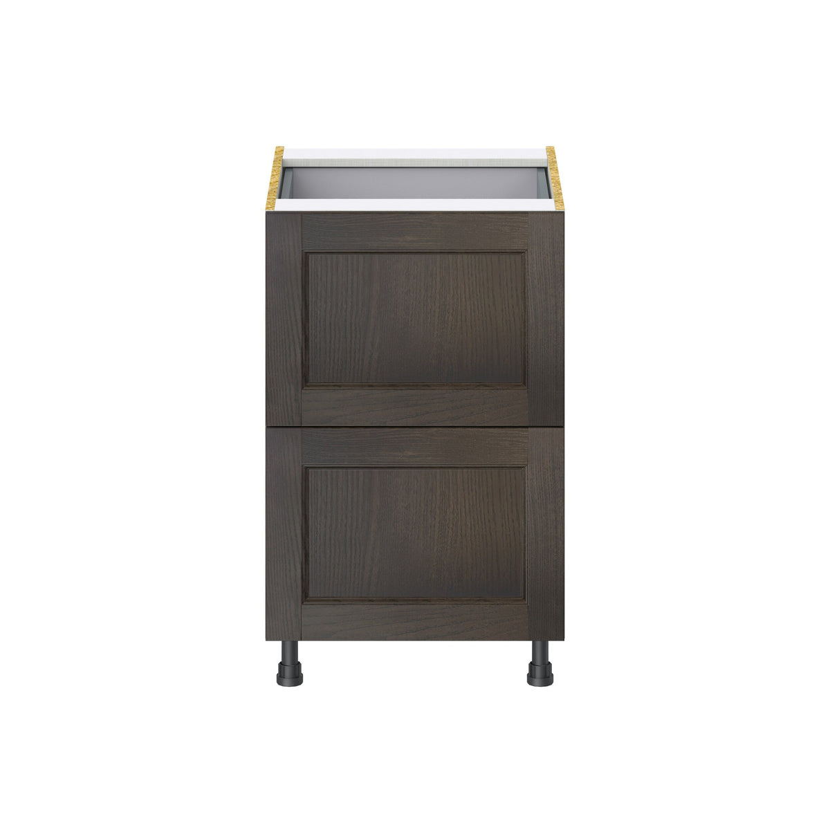 Hugo&Borg Montclaire 21-in W x 34.5-in H x 24-in D Wood 3-Drawer Base Fully Assembled Cabinet (Recessed Panel Style)