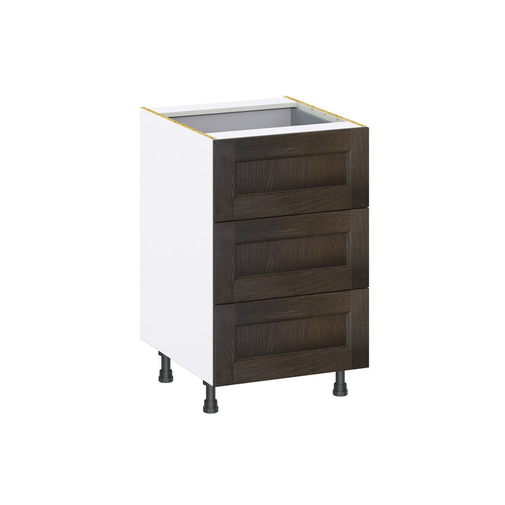 Hugo&Borg Montclaire 21-in W x 34.5-in H x 24-in D Wood 4-Drawer Base Fully Assembled Cabinet (Recessed Panel Style)