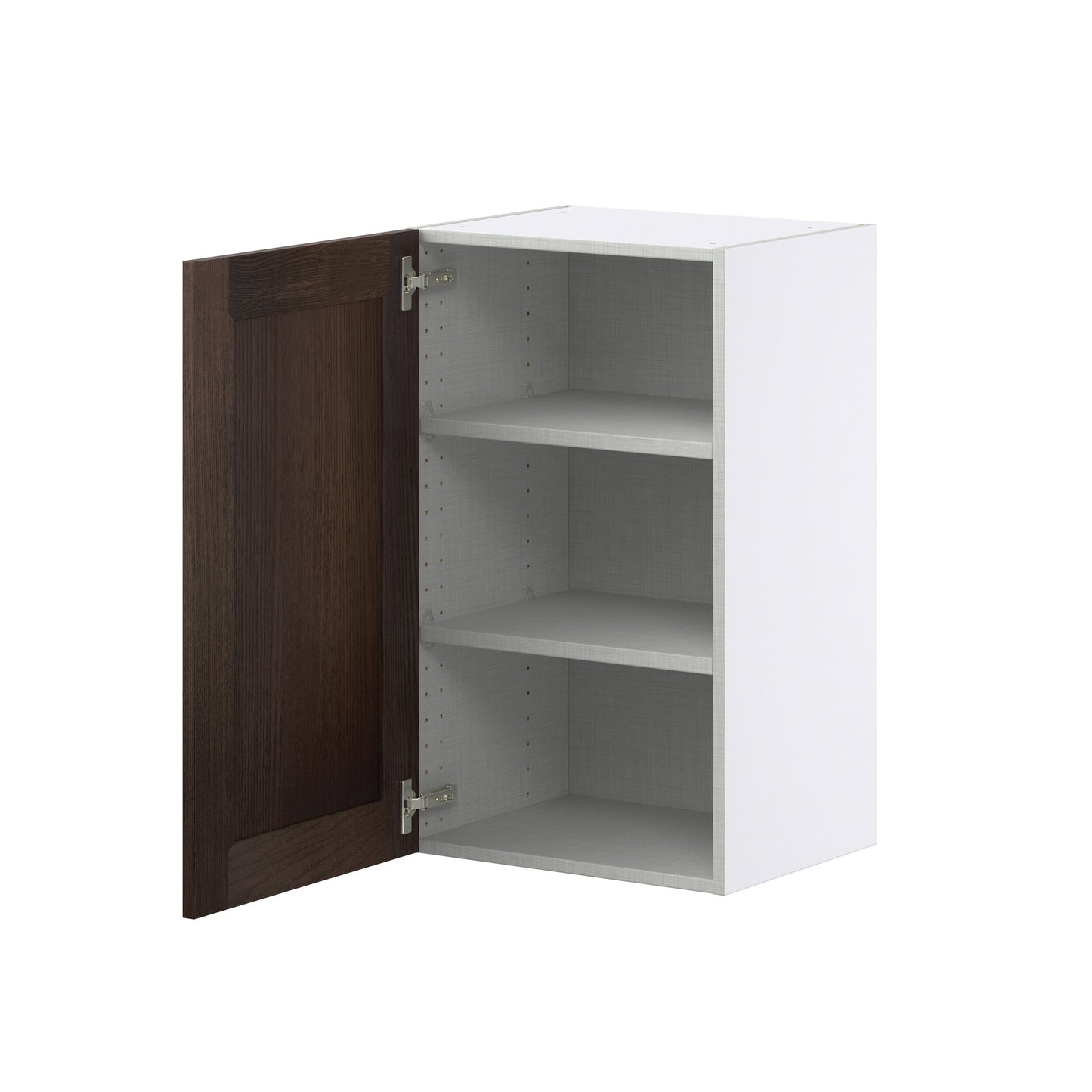 Hugo&Borg Montclaire 18-in W x 30-in H x 14-in D Wood Wall Fully Assembled Cabinet (Recessed Panel Shaker Door Style)