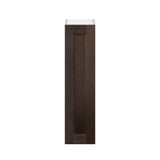 Hugo&Borg Montclaire 9-in W x 35-in H x 14-in D Wood Wall Fully Assembled Cabinet (Recessed Panel Shaker Door Style)