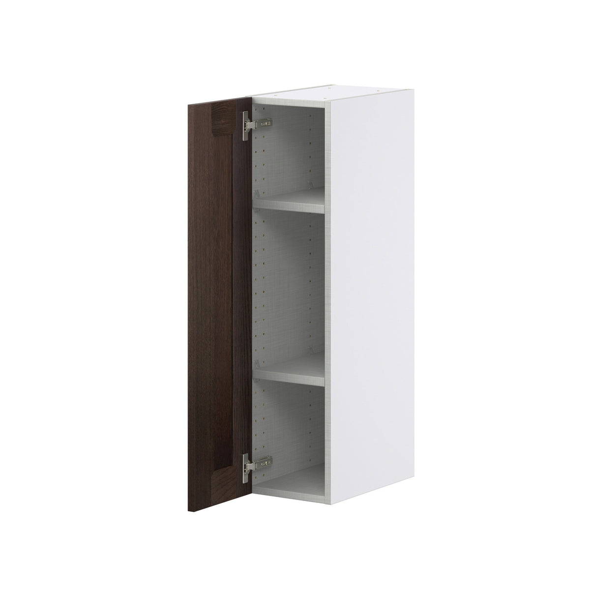 Hugo&Borg Montclaire 9-in W x 35-in H x 14-in D Wood Wall Fully Assembled Cabinet (Recessed Panel Shaker Door Style)