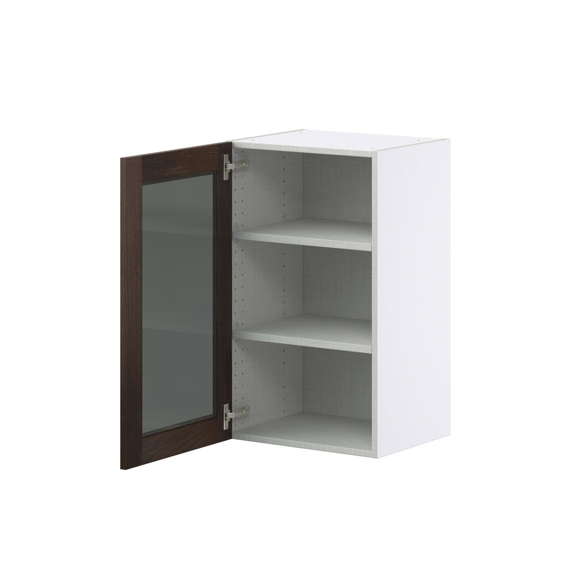 Hugo&Borg Montclaire 18-in W x 30-in H x 14-in D Wood Wall Fully Assembled Cabinet (Recessed Panel Shaker Door Style)