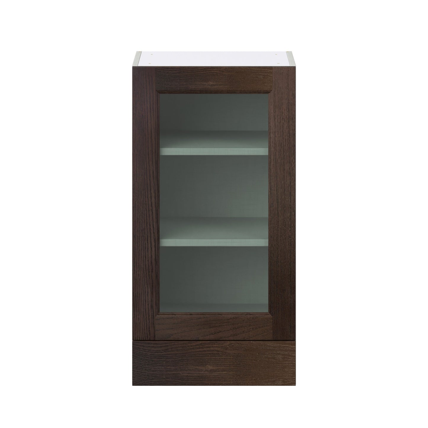 Hugo&Borg Montclaire 18-in W x 35-in H x 14-in D Wood 1-Drawer Wall Fully Assembled Cabinet (Recessed Panel Shaker Style)