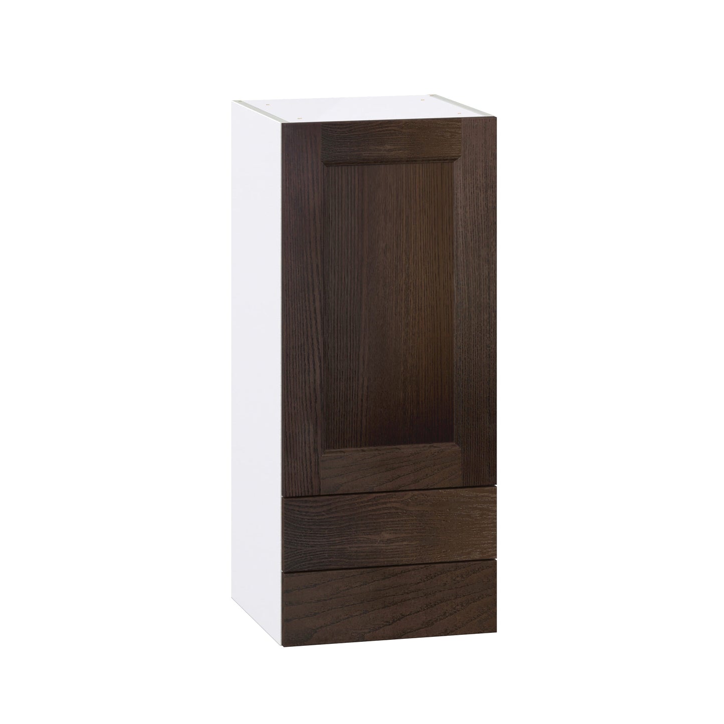 Hugo&Borg Montclaire 15-in W x 35-in H x 14-in D Wood 2-Drawers Wall Fully Assembled Cabinet (Recessed Panel Shaker Style)