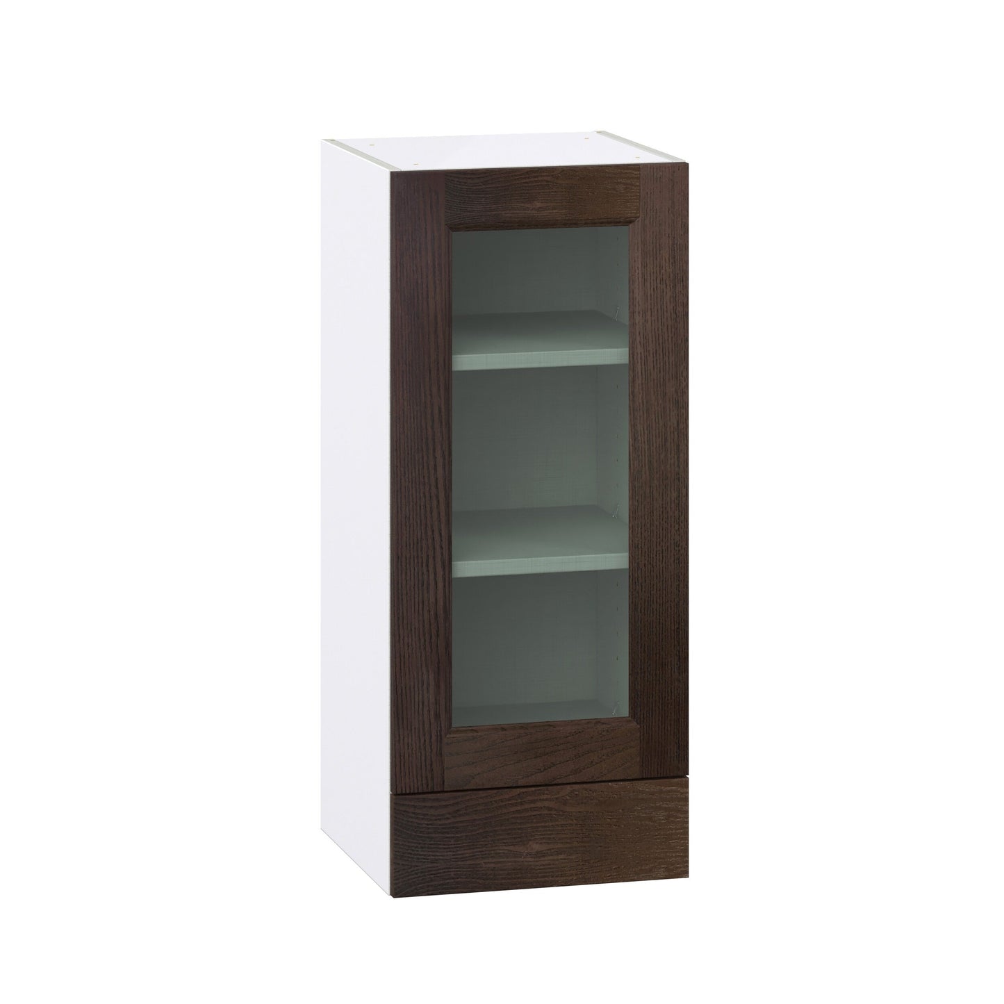 Hugo&Borg Montclaire 15-in W x 35-in H x 14-in D Wood 1-Drawer Wall Fully Assembled Cabinet (Recessed Panel Shaker Style)