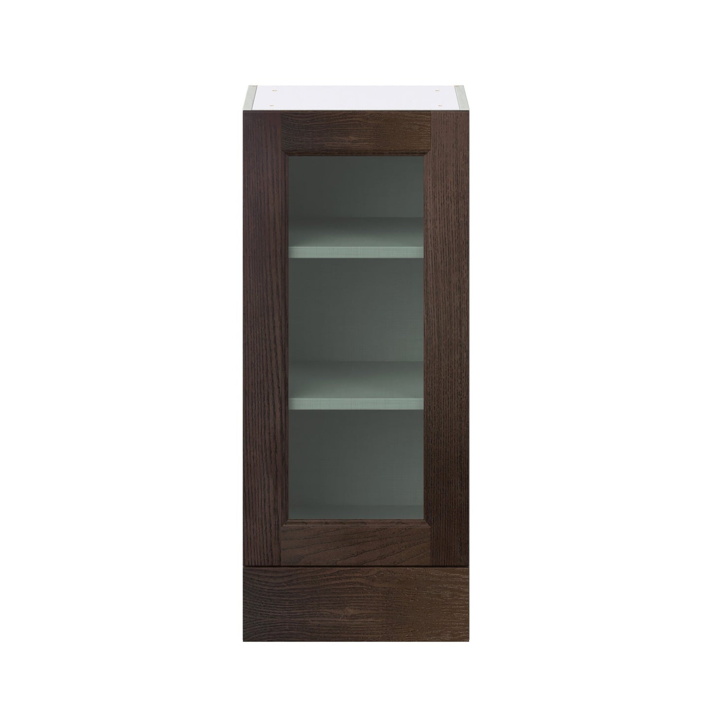 Hugo&Borg Montclaire 15-in W x 35-in H x 14-in D Wood 1-Drawer Wall Fully Assembled Cabinet (Recessed Panel Shaker Style)