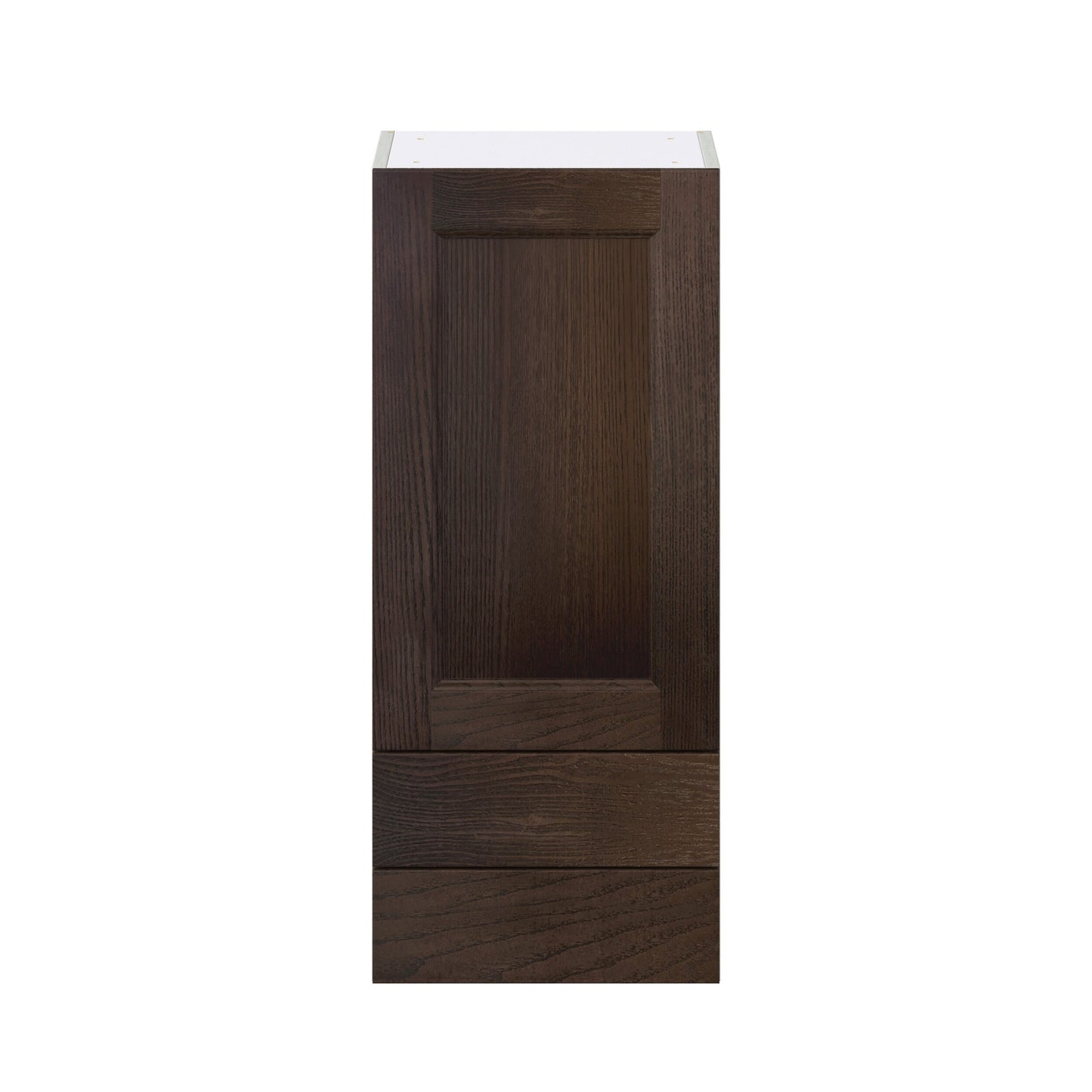 Hugo&Borg Montclaire 15-in W x 35-in H x 14-in D Wood 2-Drawers Wall Fully Assembled Cabinet (Recessed Panel Shaker Style)