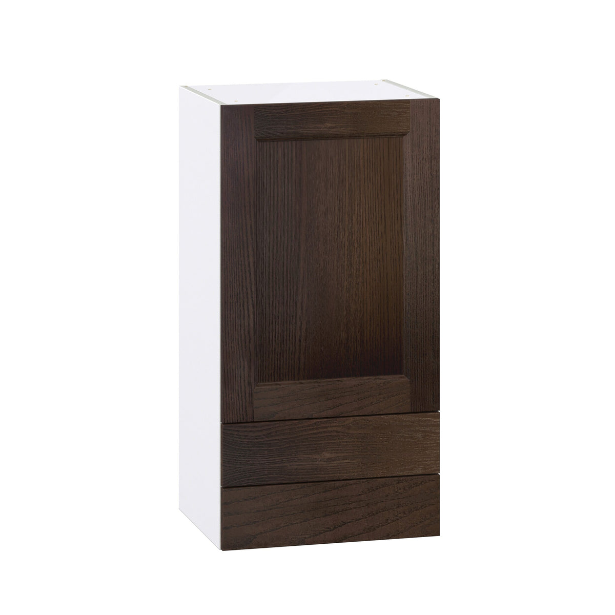 Hugo&Borg Montclaire 18-in W x 35-in H x 14-in D Wood 2-Drawers Wall Fully Assembled Cabinet (Recessed Panel Shaker Style)