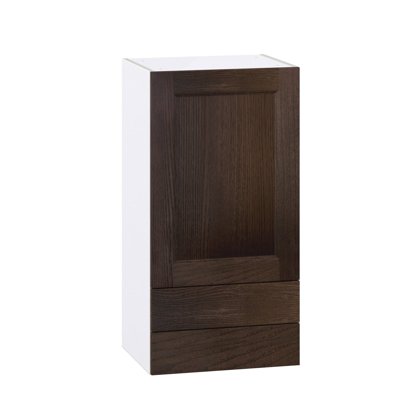 Hugo&Borg Montclaire 18-in W x 35-in H x 14-in D Wood 2-Drawers Wall Fully Assembled Cabinet (Recessed Panel Shaker Style)