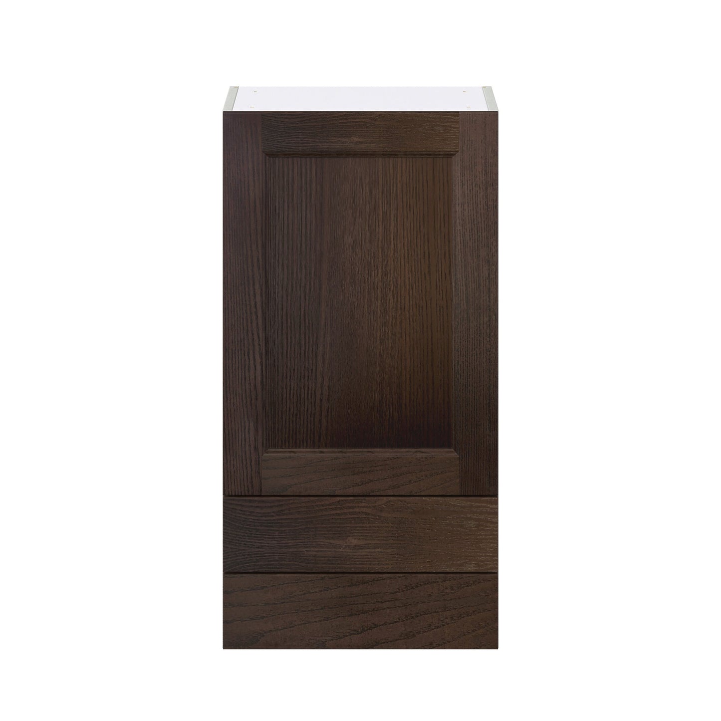 Hugo&Borg Montclaire 18-in W x 35-in H x 14-in D Wood 2-Drawers Wall Fully Assembled Cabinet (Recessed Panel Shaker Style)
