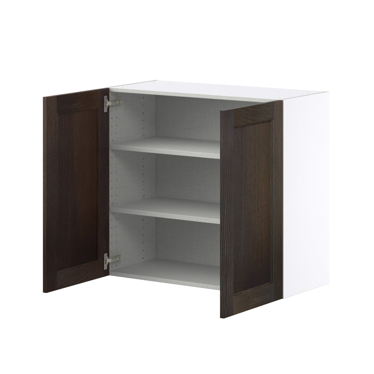 Hugo&Borg Montclaire 33-in W x 30-in H x 14-in D Wood Wall Fully Assembled Cabinet (Recessed Panel Shaker Door Style)