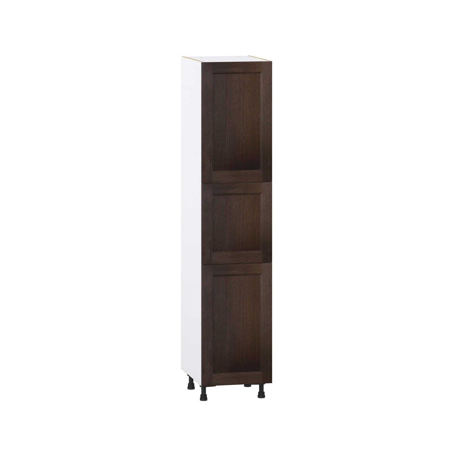 Hugo&Borg Montclaire 18-in W x 84.5-in H x 24-in D Wood Pantry Fully Assembled Cabinet (Recessed Panel Shaker Door Style)