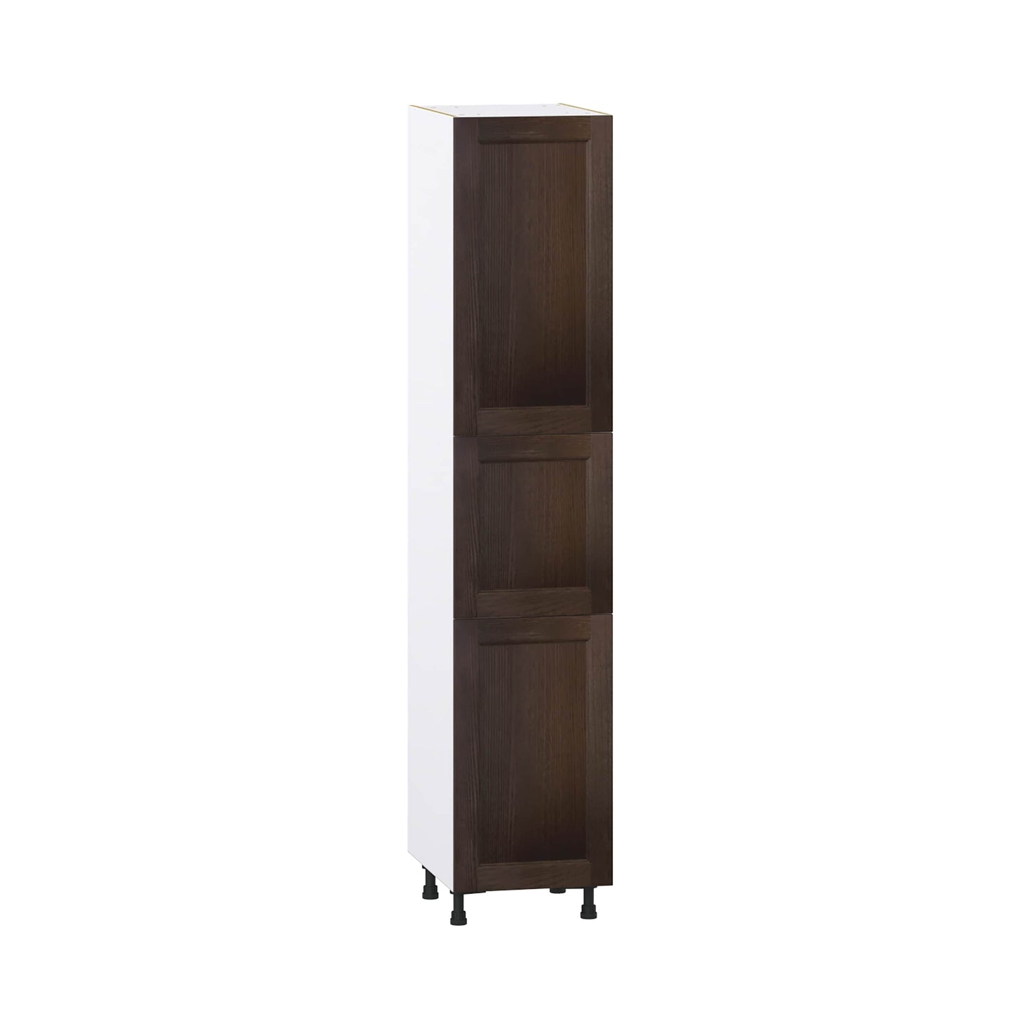 Hugo&Borg Montclaire 18-in W x 89.5-in H x 24-in D Wood Pantry Fully Assembled Cabinet (Recessed Panel Shaker Door Style)