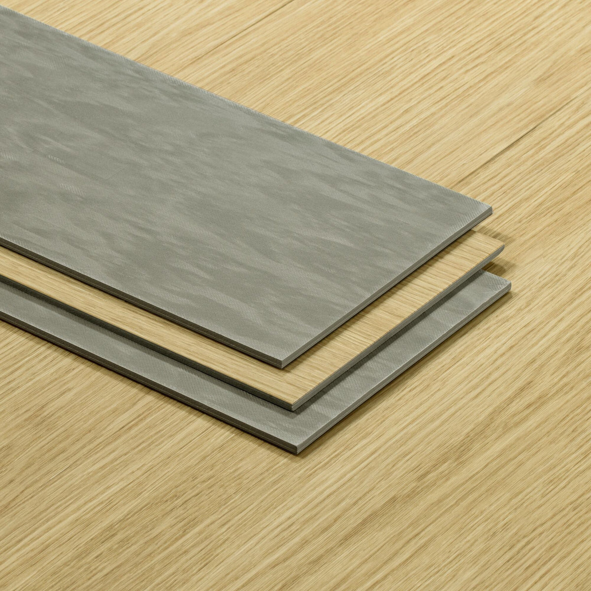 Lucida USA (Sample) GlueCore Pro Nacre Brown Wood Look 28-mil Waterproof Glue Down Luxury Vinyl Plank