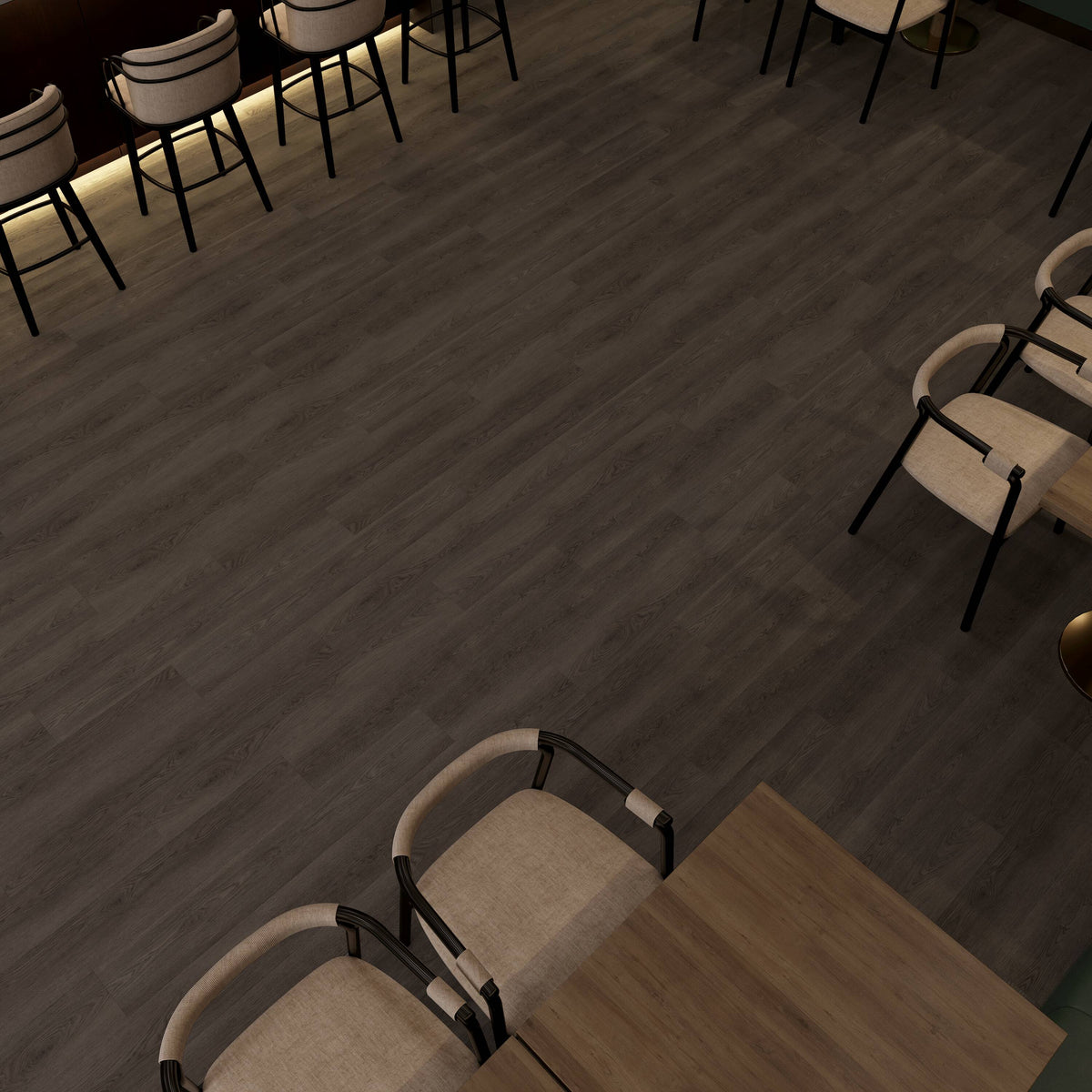 Lucida USA (Sample) GlueCore Pro Chino 28-mil x 7-in Waterproof Wood Look Glue-Down Luxury Vinyl Plank