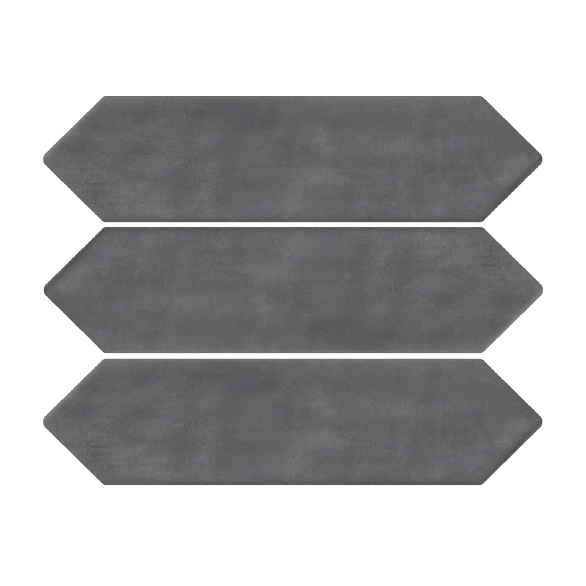Giorbello Shadow 3-in x 12-in Glazed Ceramic Wave Subway Floor and Wall Tile (5-sq. ft/ Carton)