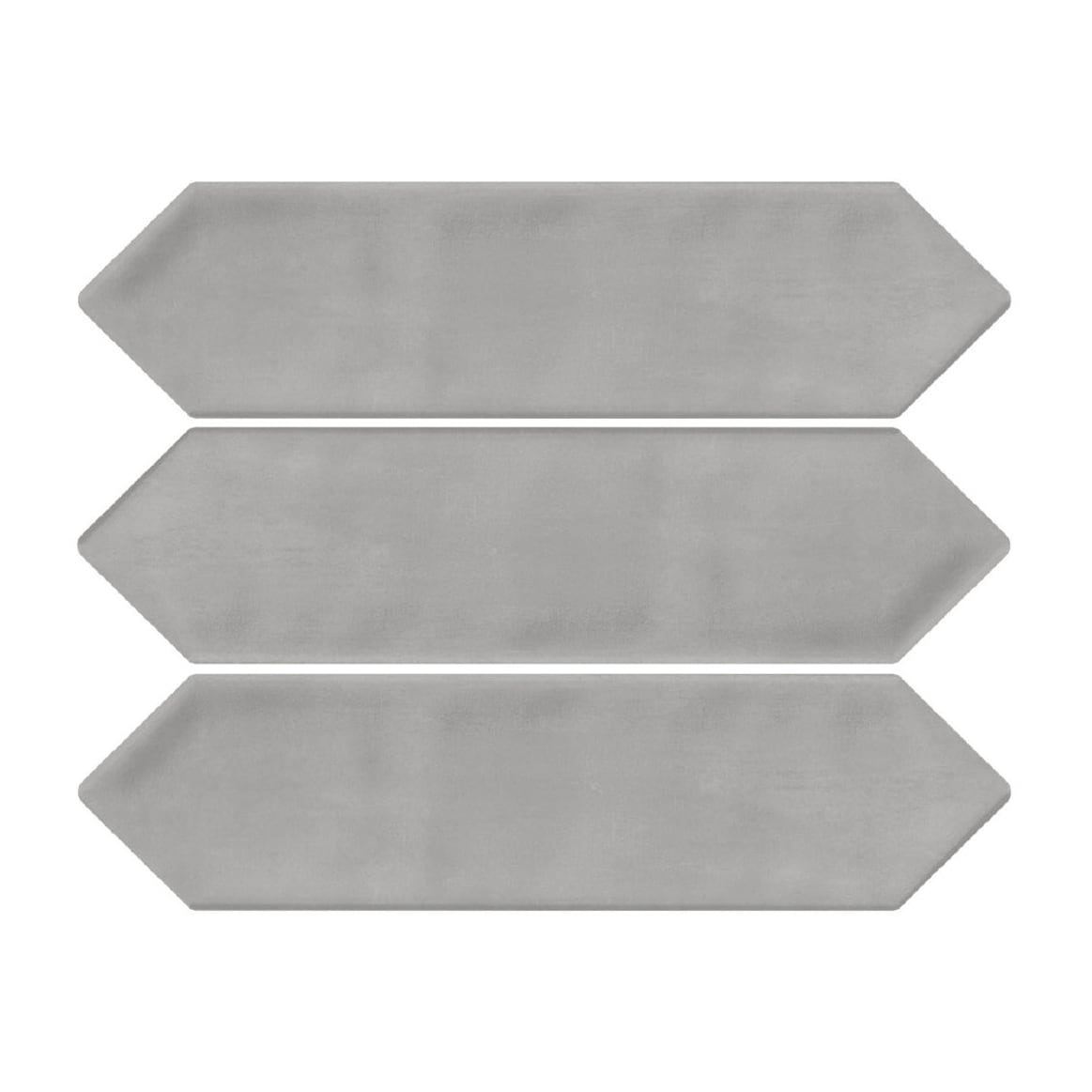 Giorbello Smoke 3-in x 12-in Glazed Ceramic Wave Subway Floor and Wall Tile (5-sq. ft/ Carton)