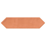 Giorbello (Sample) Coral 3-in x 12-in Glazed Ceramic Subway Floor and Wall Tile