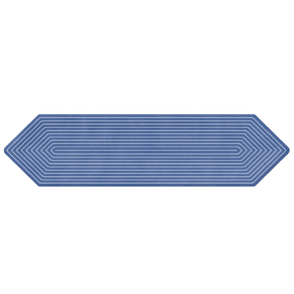 Giorbello (Sample) Decor Indigo 3-in x 12-in Glazed Ceramic Subway Floor and Wall Tile