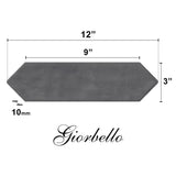 Giorbello Shadow 3-in x 12-in Glazed Ceramic Wave Subway Floor and Wall Tile (5-sq. ft/ Carton)