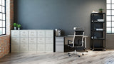 Hirsh Light Gray 3-Drawer 15-in File Cabinet