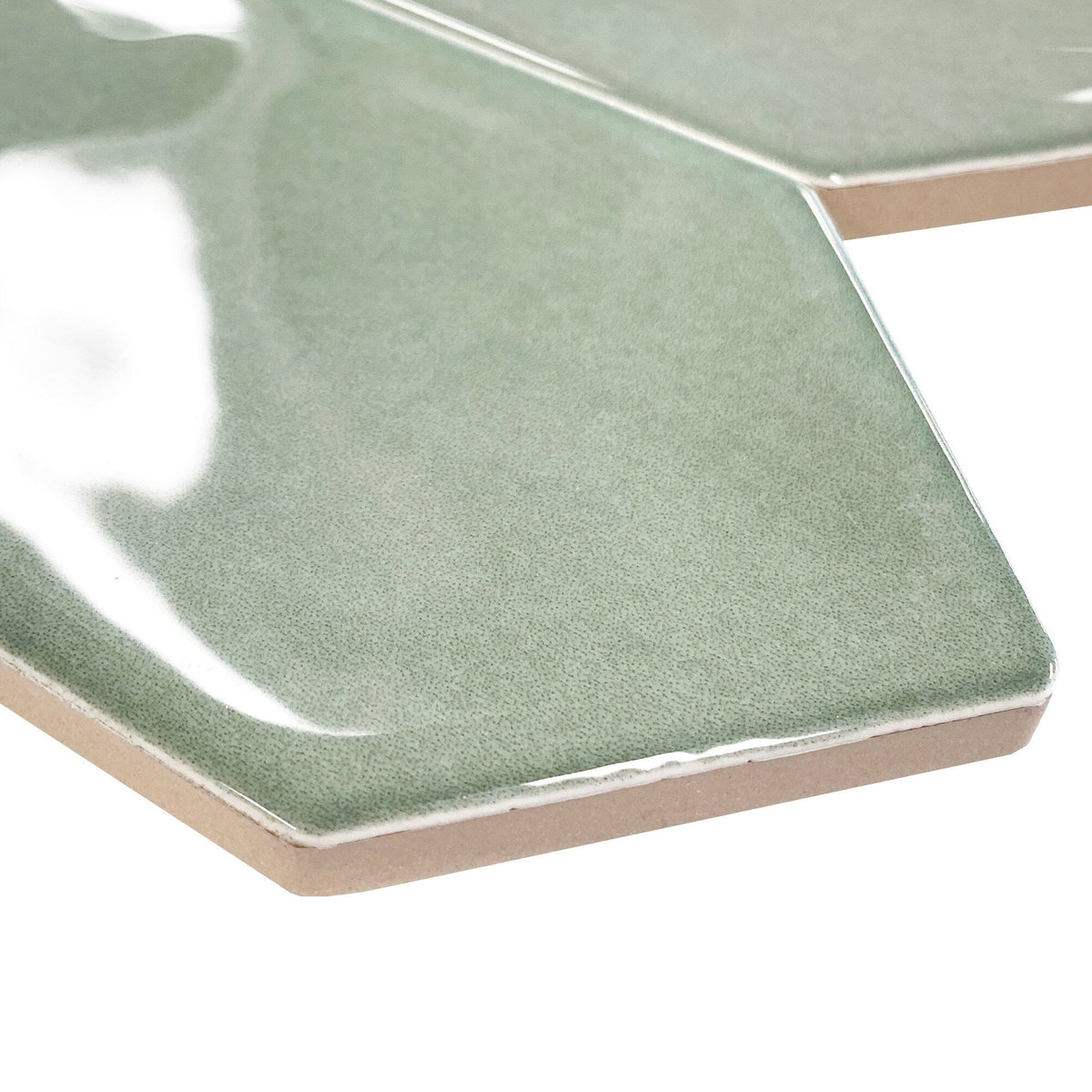 Giorbello Sage 3-in x 12-in Glazed Ceramic Wave Subway Floor and Wall Tile (5-sq. ft/ Carton)
